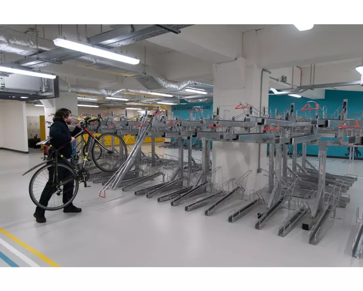 School Bike Racking Benefits of Installing Two Tier Bike Racks for Schools - Bike Dock ...