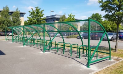 40 Space Bicycle Shelter