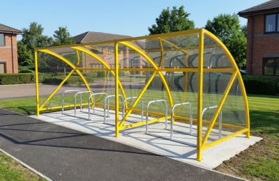 12 Space Bike Shelter