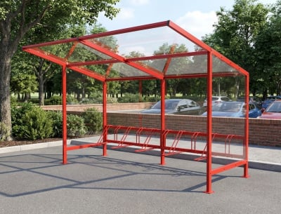 Lightweight 10-20 Space Bicycle Shelter