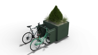 Planter Bike Rack
