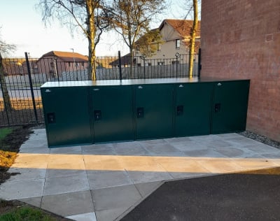 Metal Bike Locker / Shed