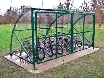 12 Space Bike Shelter