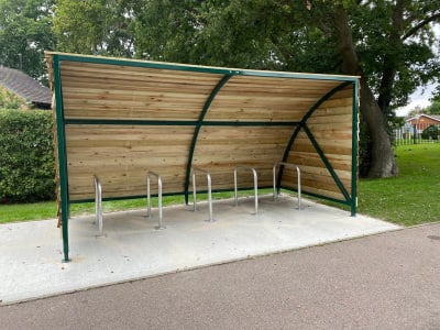 Wooden Bike Shelters Bicycle Storage