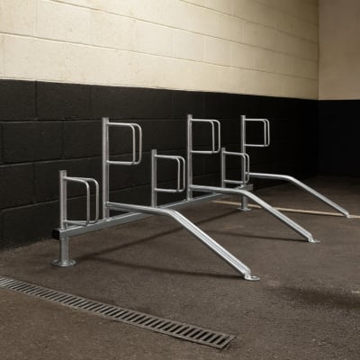 Economy Two Space Bike Rack