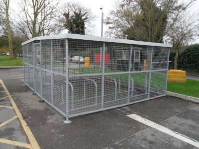 Secure Bike Enclosure