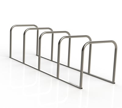 Stainless Steel 4-12 Space Bike Rack