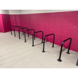 Black Galvanised Sheffield Bike Stand black-galvanised-sheffield-bike-stand