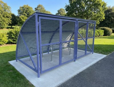 Secure 10 Space Cycle Shelter