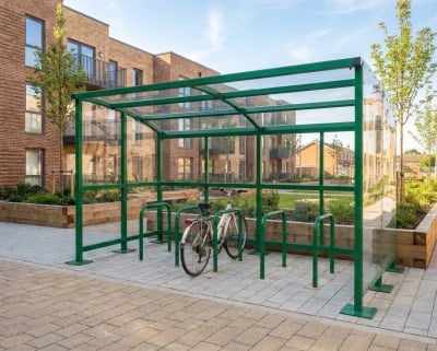 Prestige 10 Space Bike Shelter