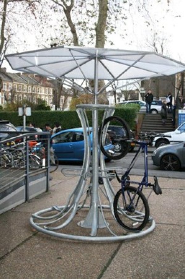 Covered bike stand outlet