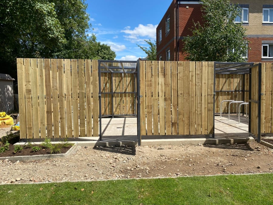 Bike shelter for home hot sale