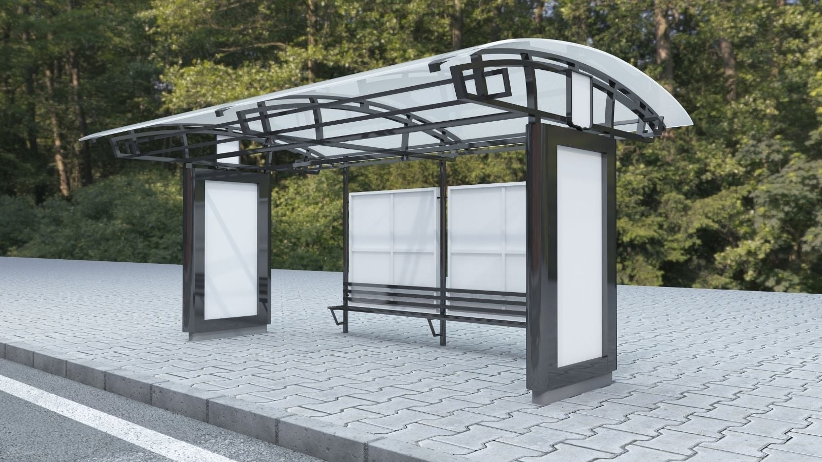 What are the advantages of bus shelters?