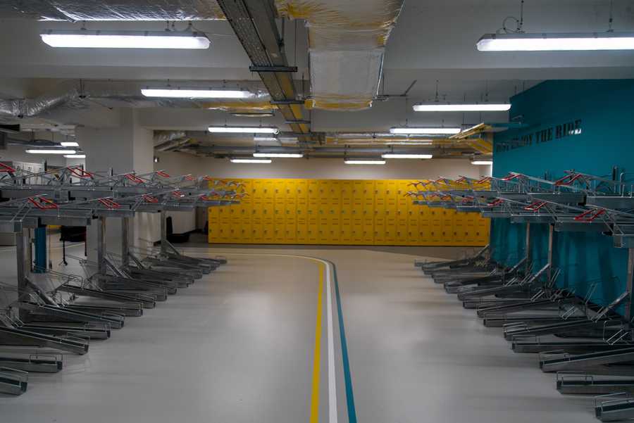 Two Tier Bike Rack DWG & Revit Bike Dock Solutions